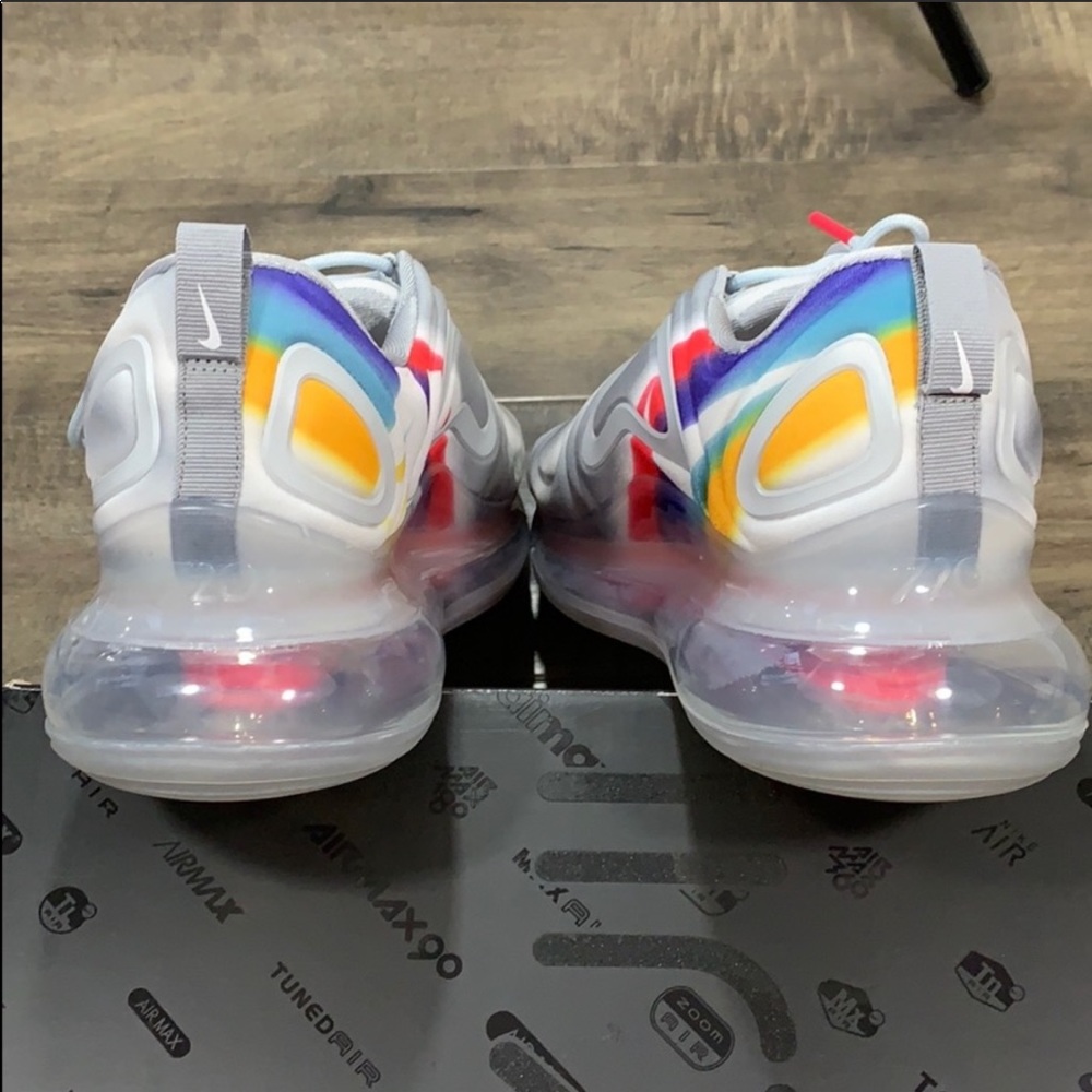 NIKE AIR MAX 720 Wolf Grey/Teal Nebula - Picture 12 of 16